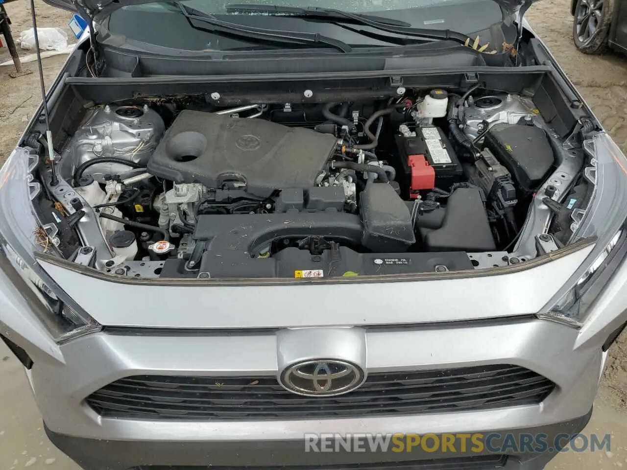 11 fotografías del automóvil dañado 2T3H1RFV3NC209180 TOYOTA RAV4 2022