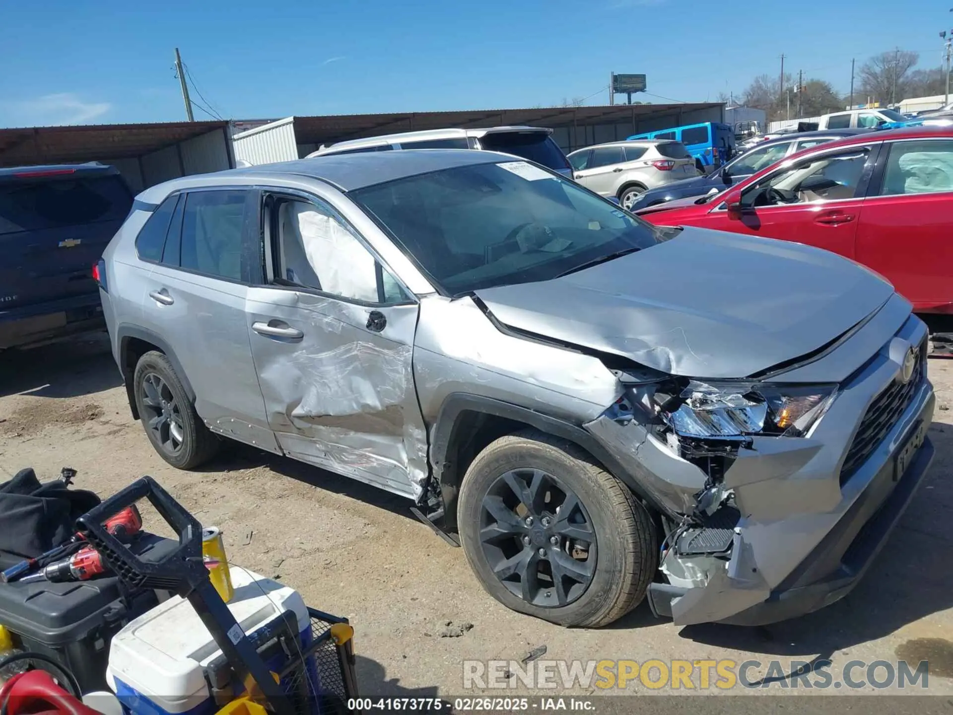 1 fotografías del automóvil dañado 2T3H1RFV3NW200526 TOYOTA RAV4 2022