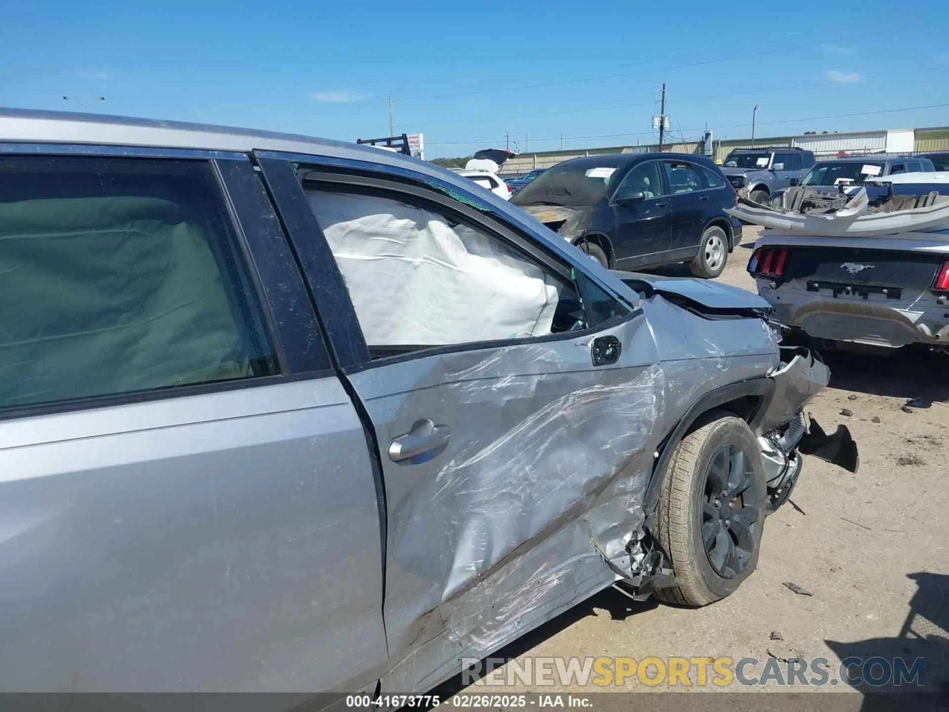 6 fotografías del automóvil dañado 2T3H1RFV3NW200526 TOYOTA RAV4 2022