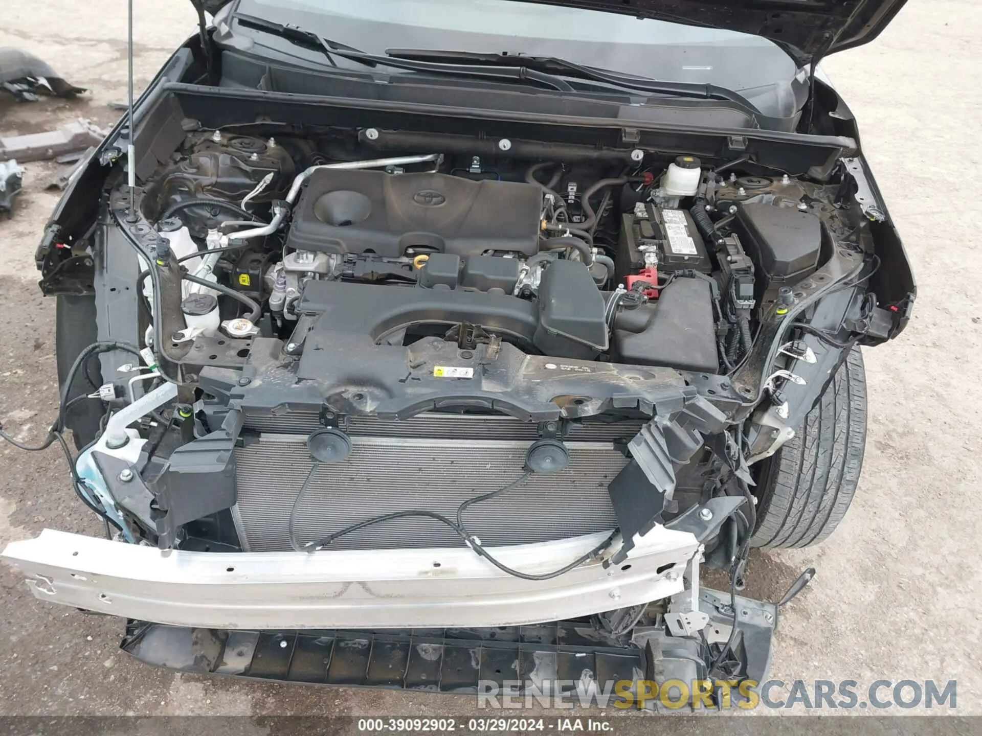 10 fotografías del automóvil dañado 2T3H1RFV3NW201594 TOYOTA RAV4 2022