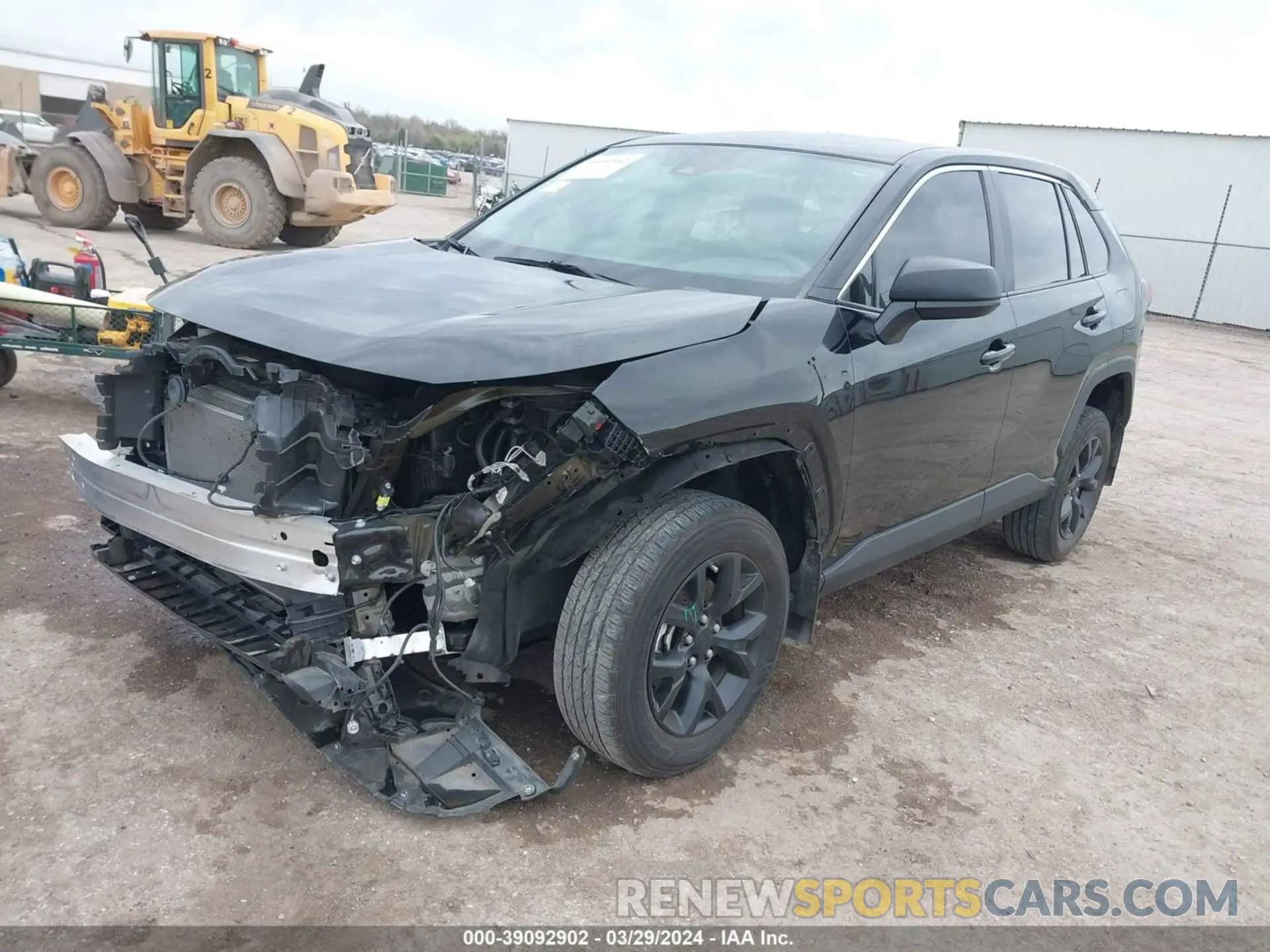 2 fotografías del automóvil dañado 2T3H1RFV3NW201594 TOYOTA RAV4 2022