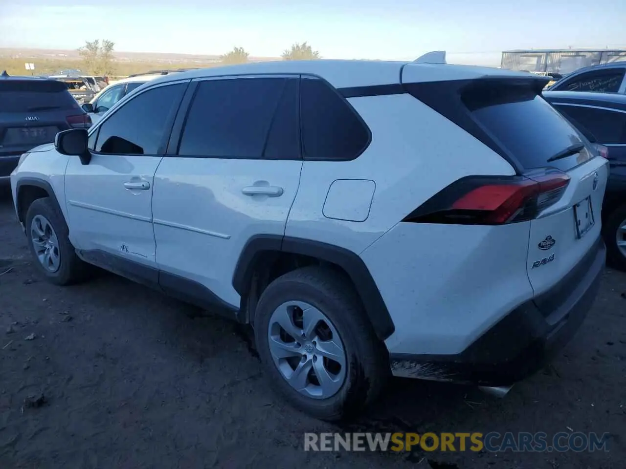 2 fotografías del automóvil dañado 2T3H1RFV3NW227483 TOYOTA RAV4 2022