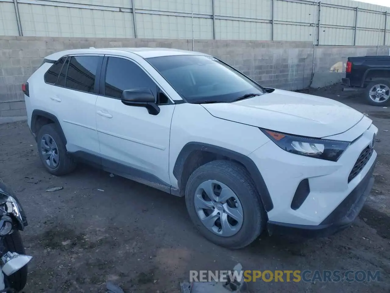 4 fotografías del automóvil dañado 2T3H1RFV3NW227483 TOYOTA RAV4 2022
