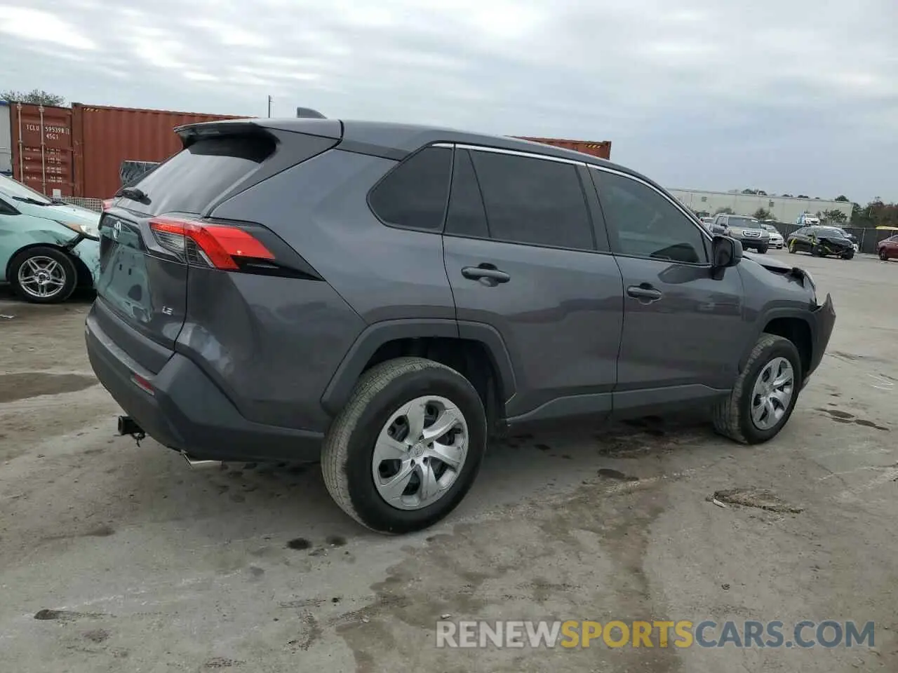 3 fotografías del automóvil dañado 2T3H1RFV4NC192857 TOYOTA RAV4 2022