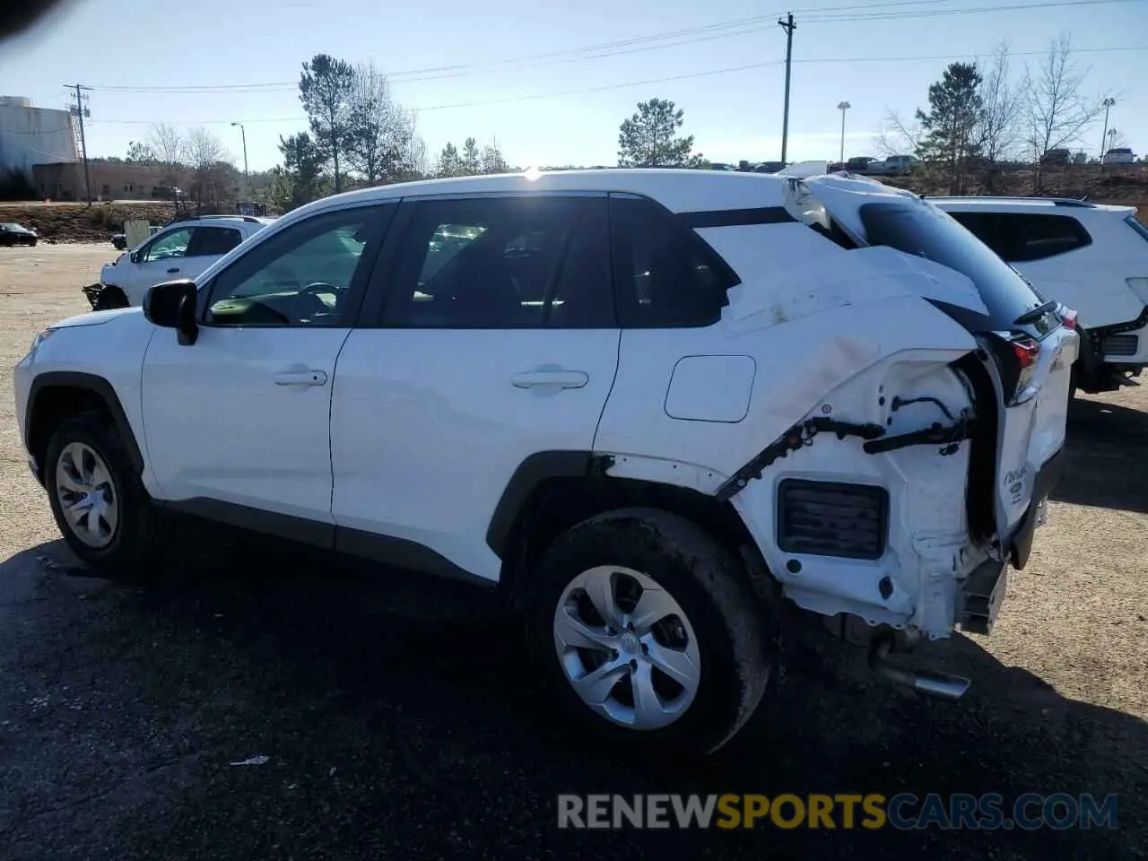 2 fotografías del automóvil dañado 2T3H1RFV4NW205735 TOYOTA RAV4 2022