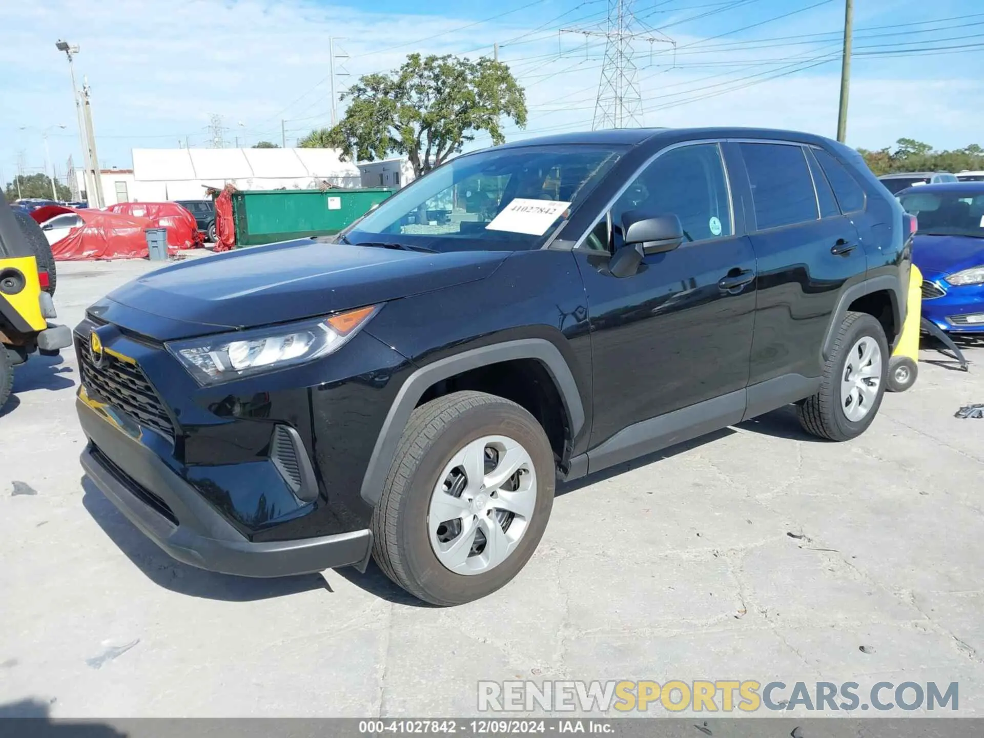 2 fotografías del automóvil dañado 2T3H1RFV4NW208960 TOYOTA RAV4 2022