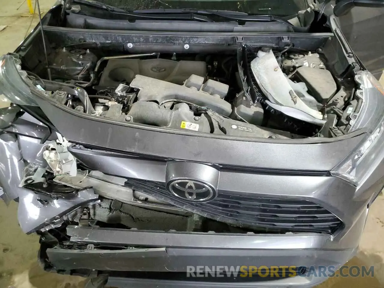 12 fotografías del automóvil dañado 2T3H1RFV5NC213294 TOYOTA RAV4 2022