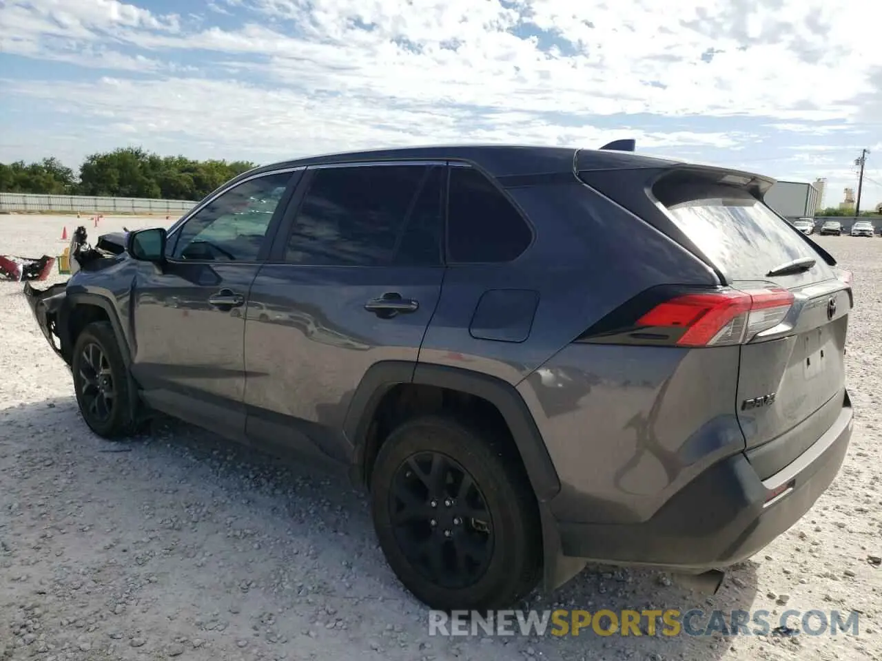 2 fotografías del automóvil dañado 2T3H1RFV5NW216047 TOYOTA RAV4 2022