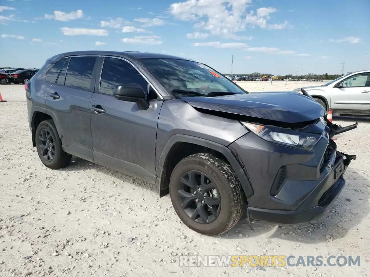 4 fotografías del automóvil dañado 2T3H1RFV5NW216047 TOYOTA RAV4 2022