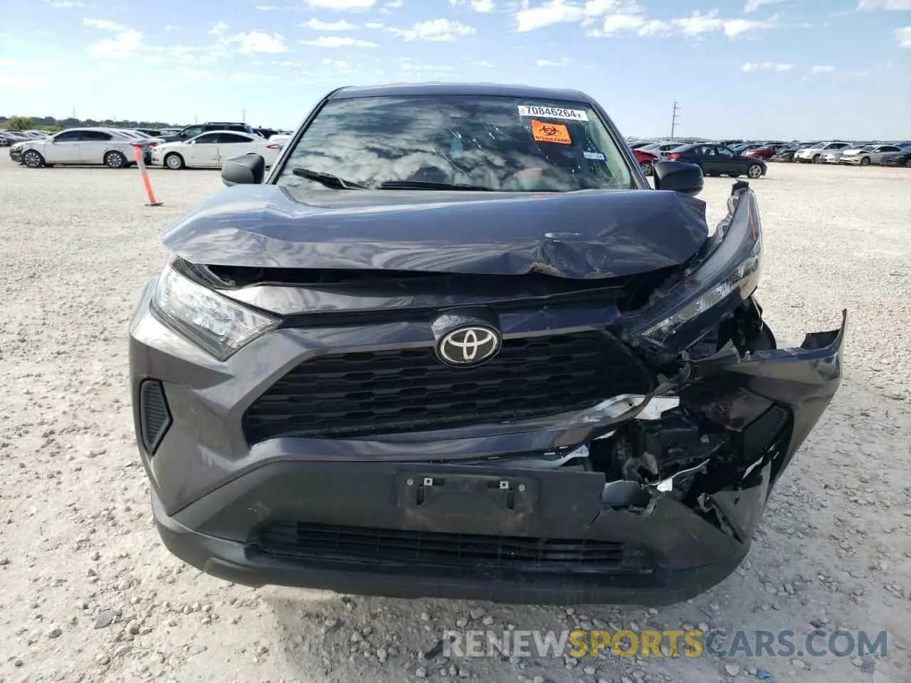5 fotografías del automóvil dañado 2T3H1RFV5NW216047 TOYOTA RAV4 2022