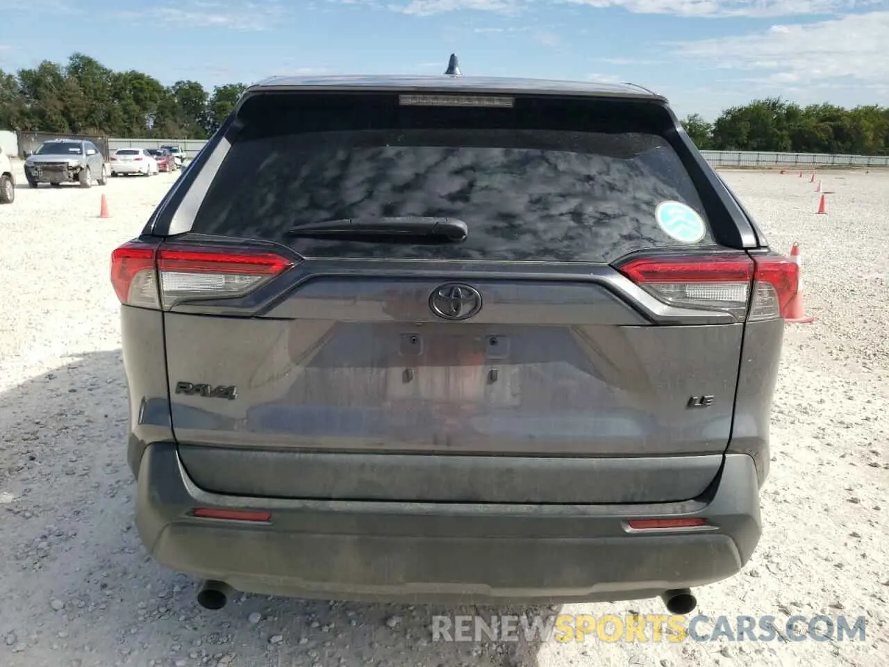 6 fotografías del automóvil dañado 2T3H1RFV5NW216047 TOYOTA RAV4 2022