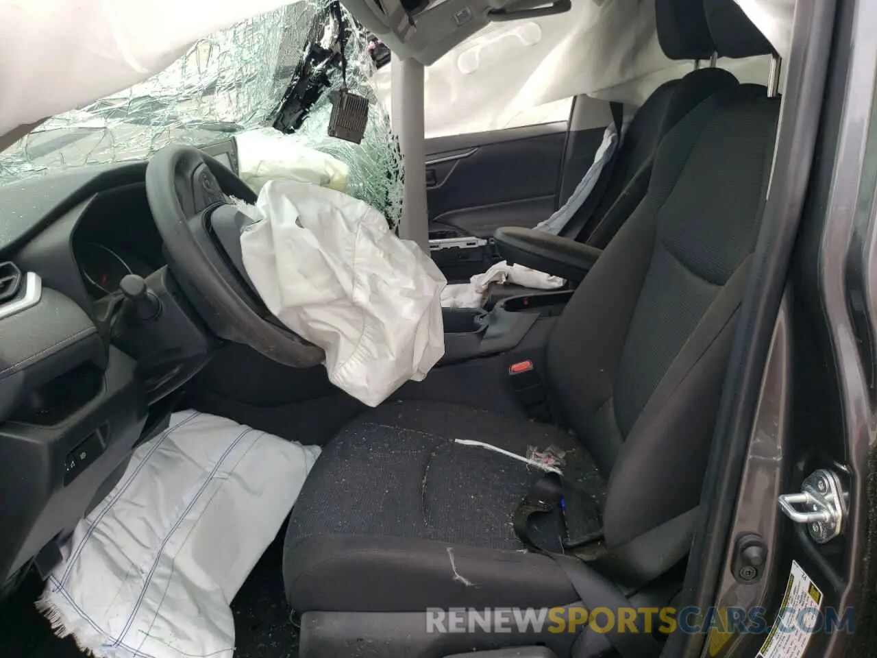 5 fotografías del automóvil dañado 2T3H1RFV7NC175860 TOYOTA RAV4 2022