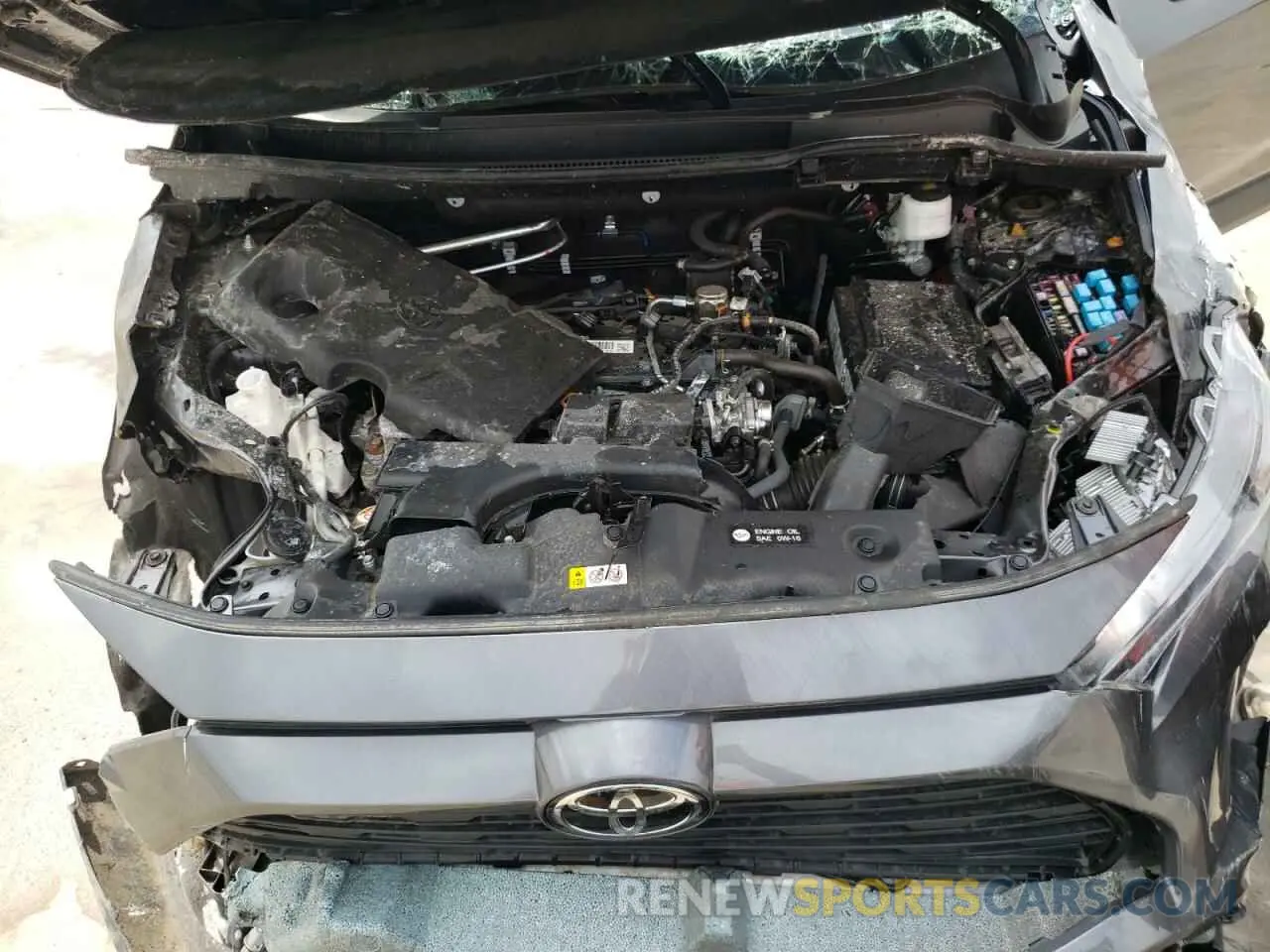 7 fotografías del automóvil dañado 2T3H1RFV7NC175860 TOYOTA RAV4 2022