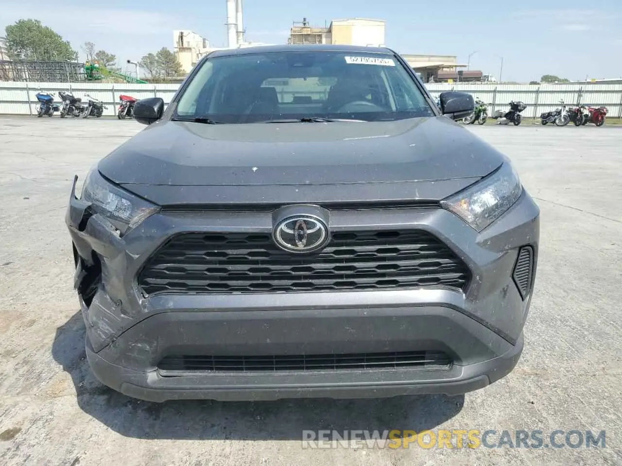 5 fotografías del automóvil dañado 2T3H1RFV7NC176300 TOYOTA RAV4 2022