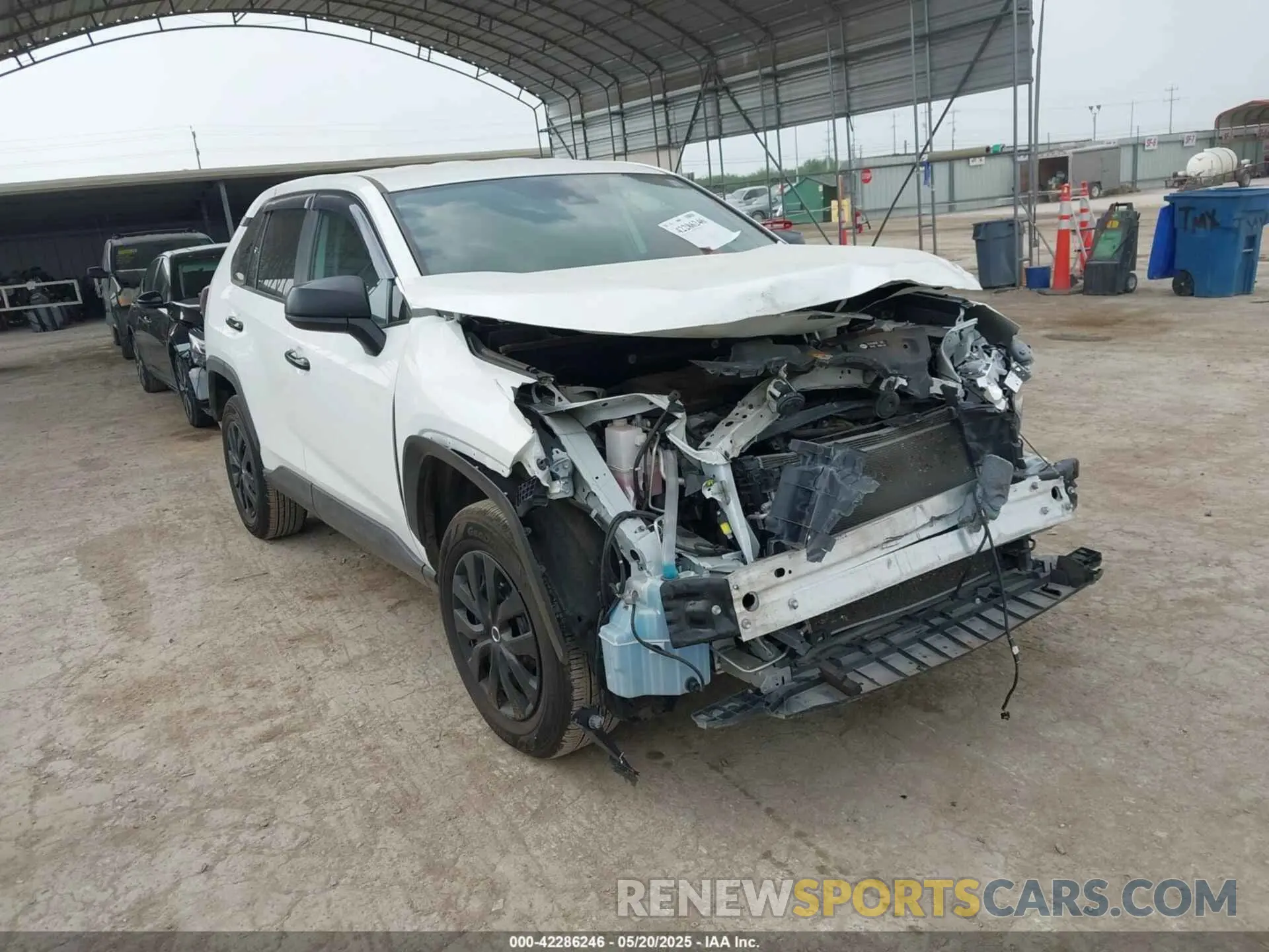 1 fotografías del automóvil dañado 2T3H1RFV7NC179312 TOYOTA RAV4 2022