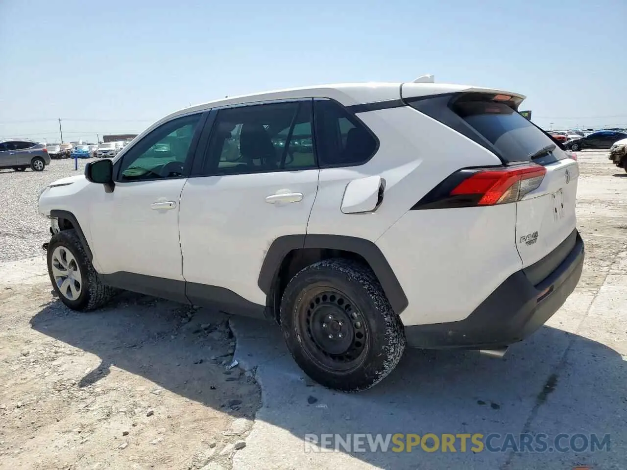 2 fotografías del automóvil dañado 2T3H1RFV7NC179780 TOYOTA RAV4 2022