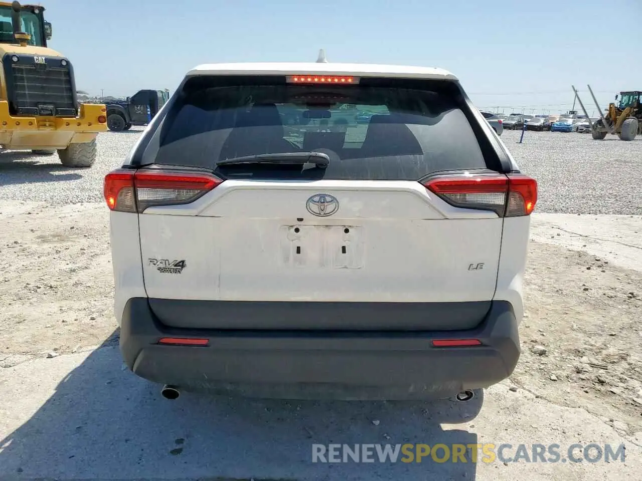 6 fotografías del automóvil dañado 2T3H1RFV7NC179780 TOYOTA RAV4 2022