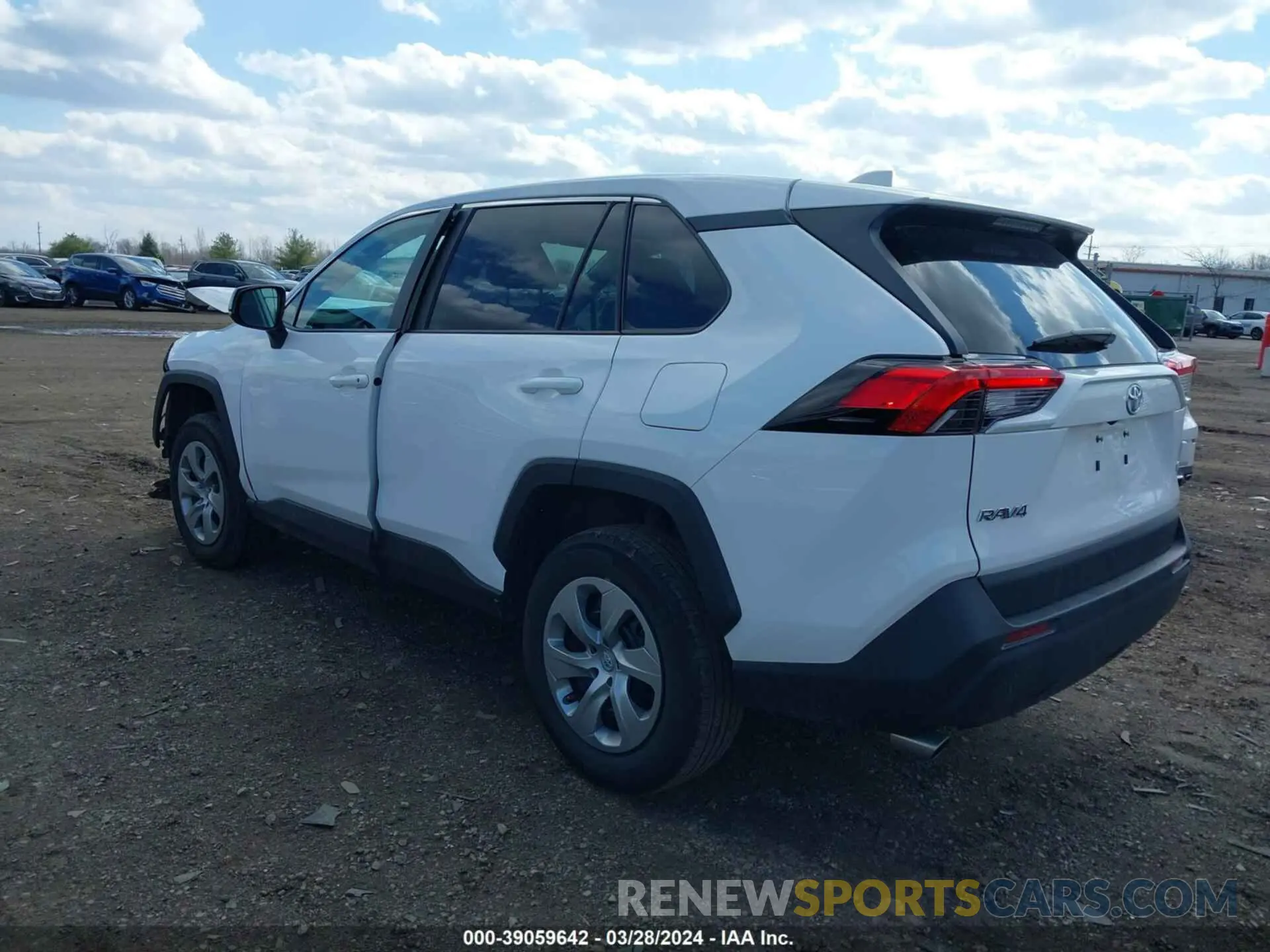 3 fotografías del automóvil dañado 2T3H1RFV7NC184879 TOYOTA RAV4 2022