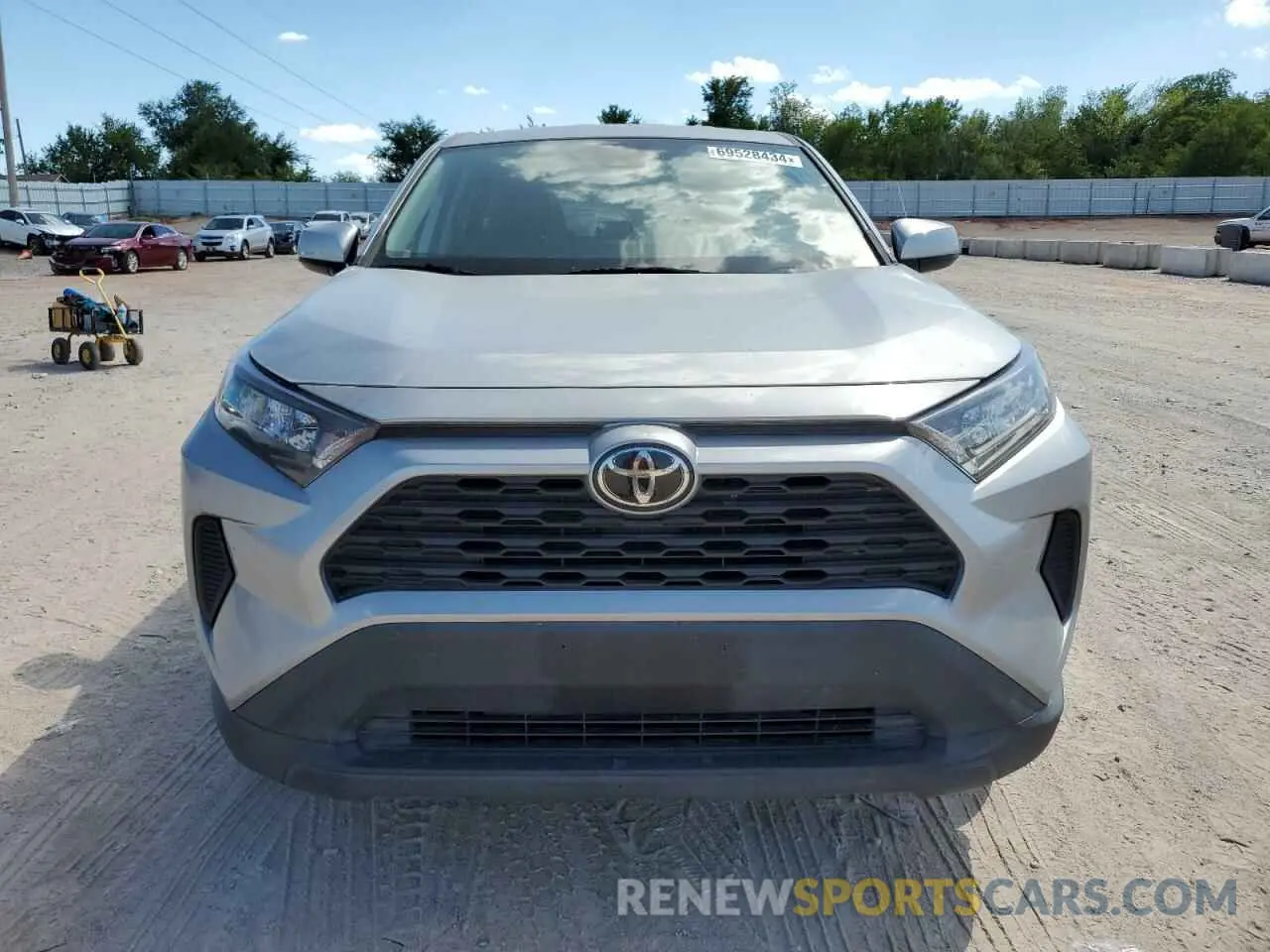 5 fotografías del automóvil dañado 2T3H1RFV7NW186968 TOYOTA RAV4 2022