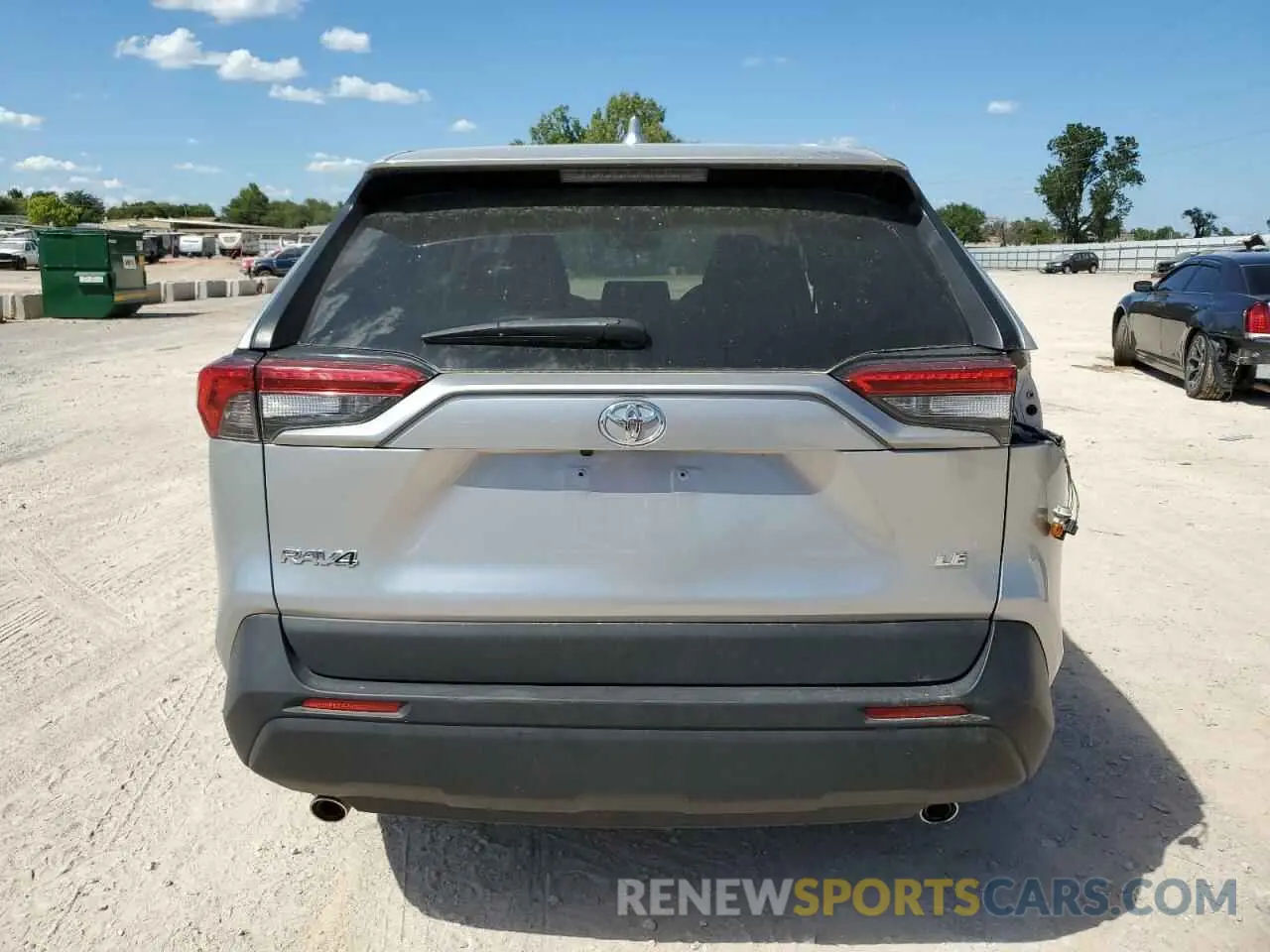 6 fotografías del automóvil dañado 2T3H1RFV7NW186968 TOYOTA RAV4 2022