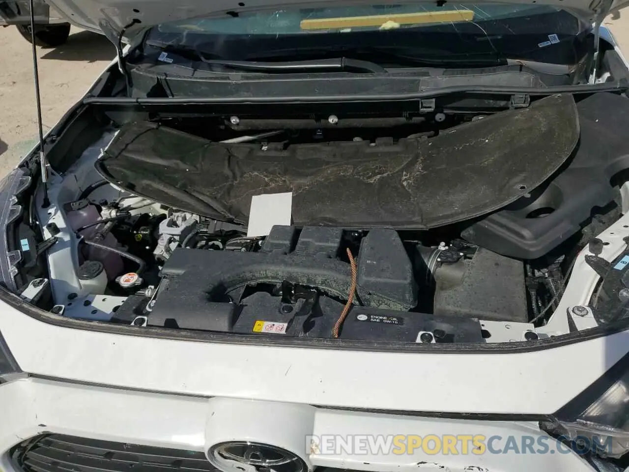 12 fotografías del automóvil dañado 2T3H1RFV7NW201680 TOYOTA RAV4 2022