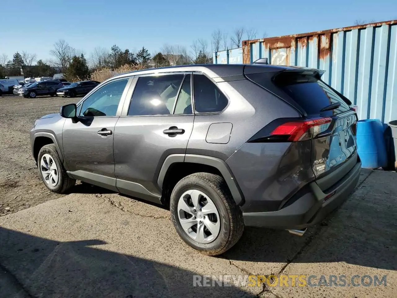 2 fotografías del automóvil dañado 2T3H1RFV8NC196913 TOYOTA RAV4 2022