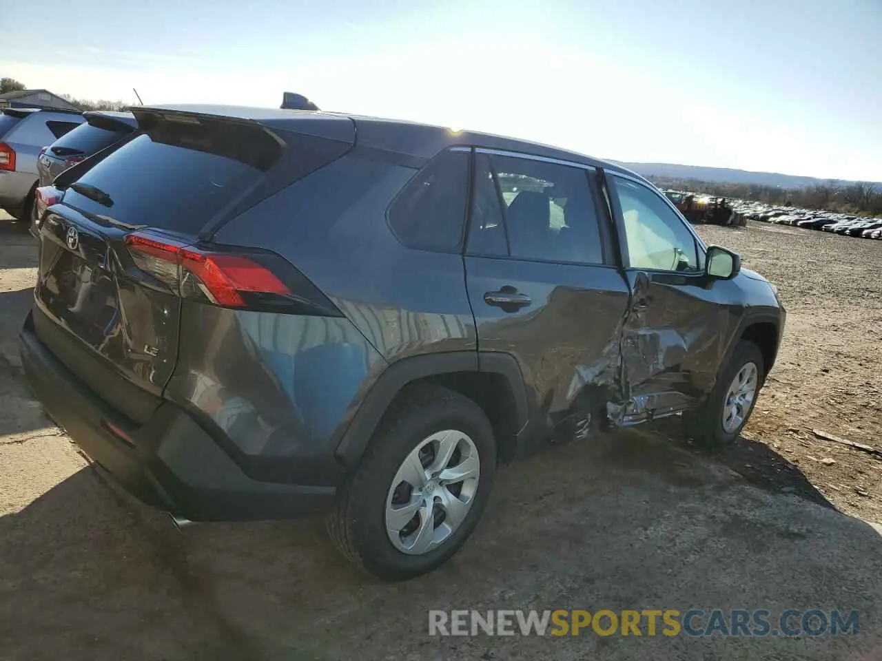 3 fotografías del automóvil dañado 2T3H1RFV8NC196913 TOYOTA RAV4 2022