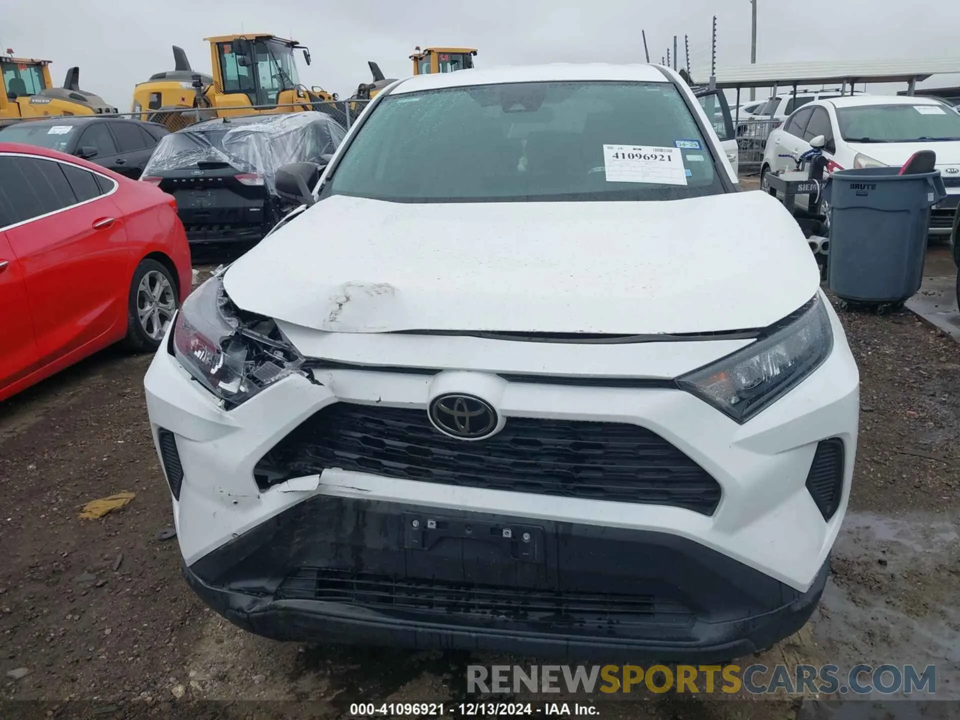 12 fotografías del automóvil dañado 2T3H1RFV8NW186722 TOYOTA RAV4 2022