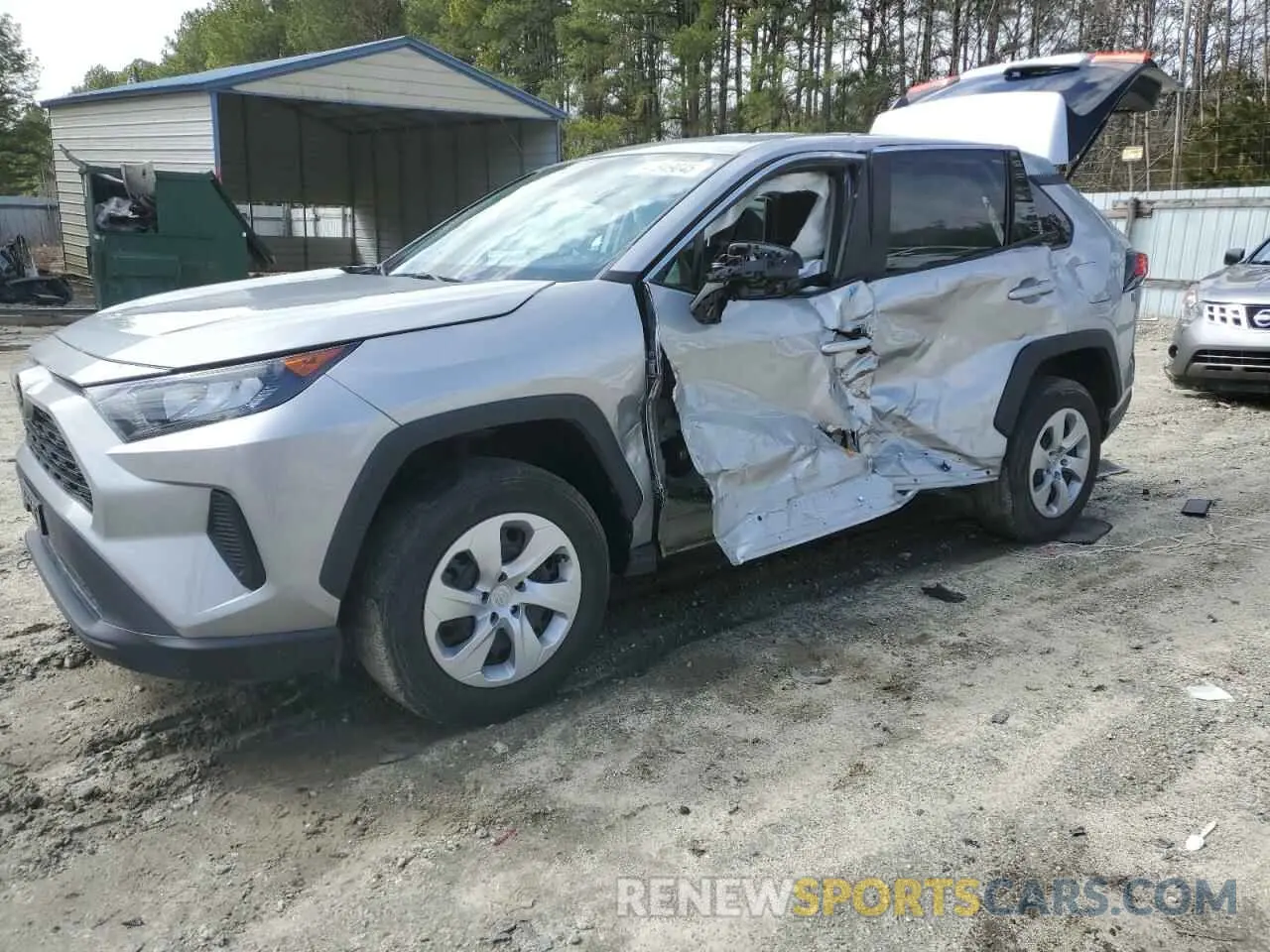 1 fotografías del automóvil dañado 2T3H1RFV9NW187846 TOYOTA RAV4 2022