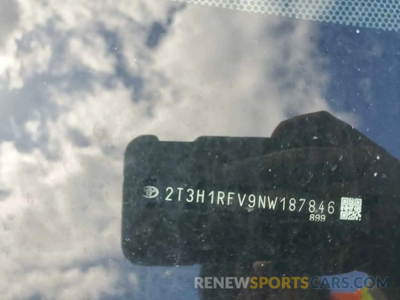 12 fotografías del automóvil dañado 2T3H1RFV9NW187846 TOYOTA RAV4 2022