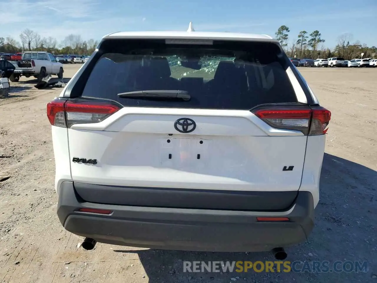 6 fotografías del automóvil dañado 2T3H1RFV9NW216620 TOYOTA RAV4 2022