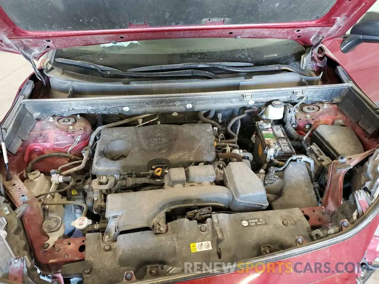 12 fotografías del automóvil dañado 2T3H1RFV9NW235376 TOYOTA RAV4 2022