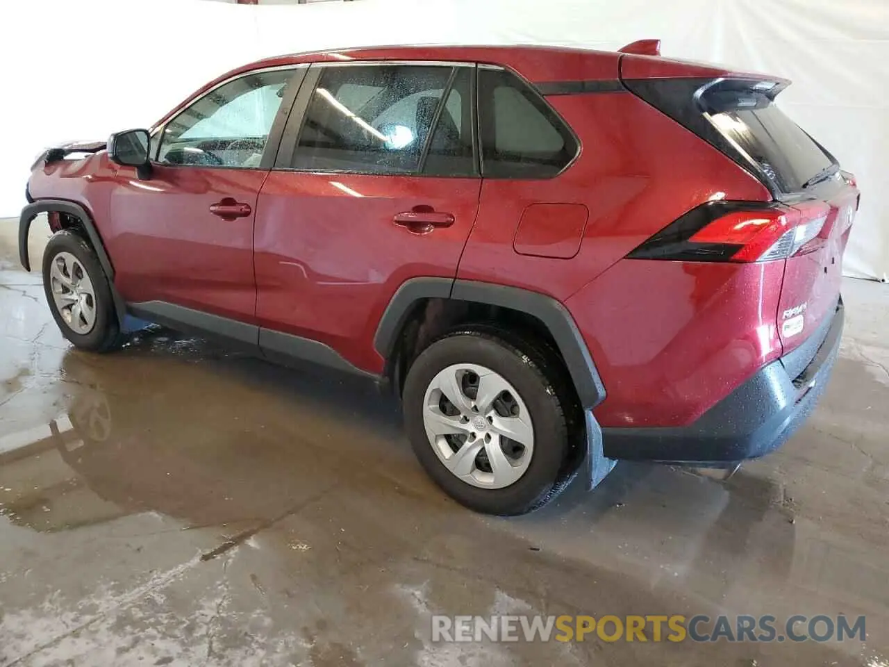 2 fotografías del automóvil dañado 2T3H1RFV9NW235376 TOYOTA RAV4 2022