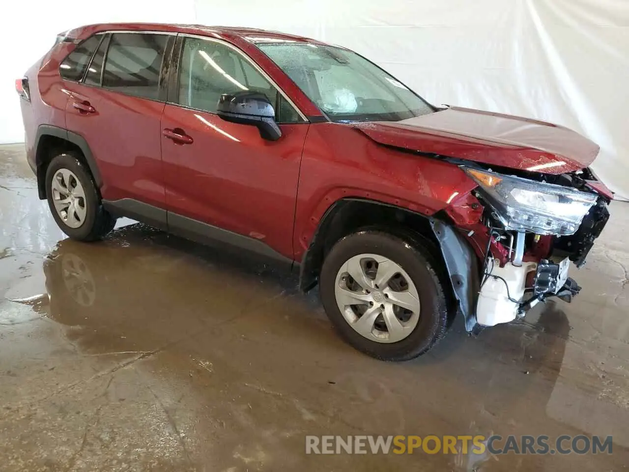 4 fotografías del automóvil dañado 2T3H1RFV9NW235376 TOYOTA RAV4 2022