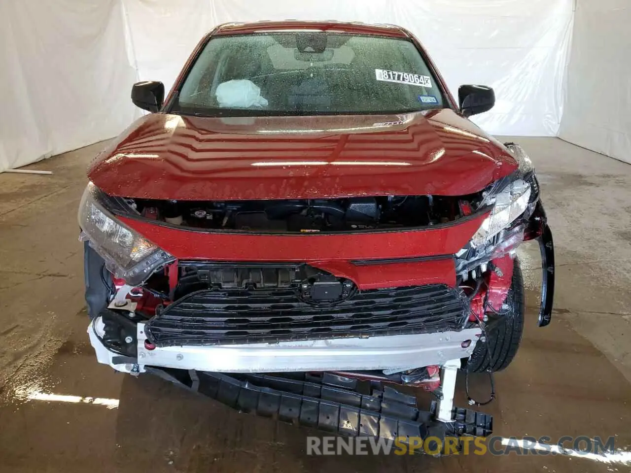 5 fotografías del automóvil dañado 2T3H1RFV9NW235376 TOYOTA RAV4 2022