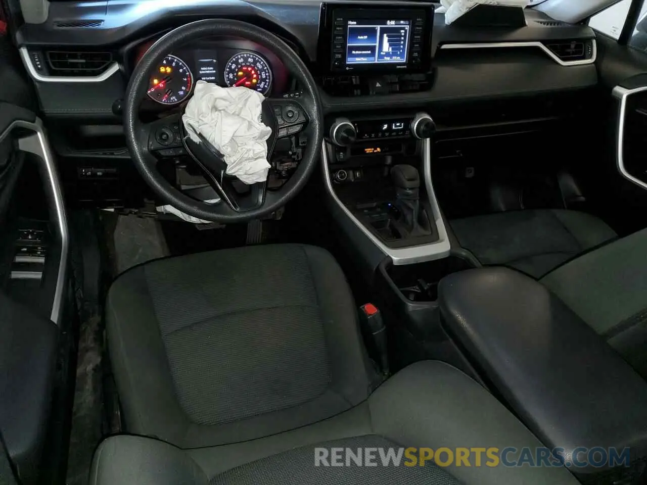 8 fotografías del automóvil dañado 2T3H1RFV9NW235376 TOYOTA RAV4 2022