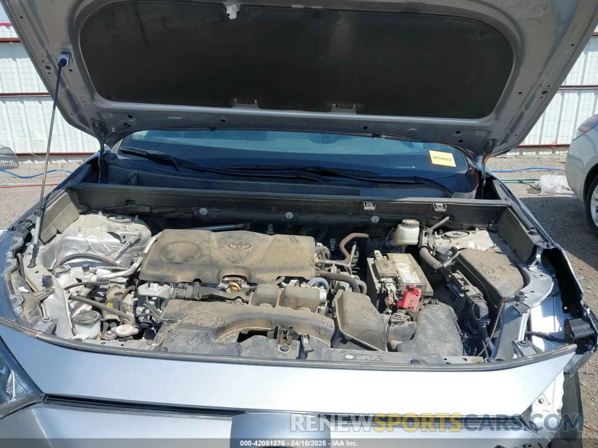 10 fotografías del automóvil dañado 2T3H1RFVXNC192829 TOYOTA RAV4 2022