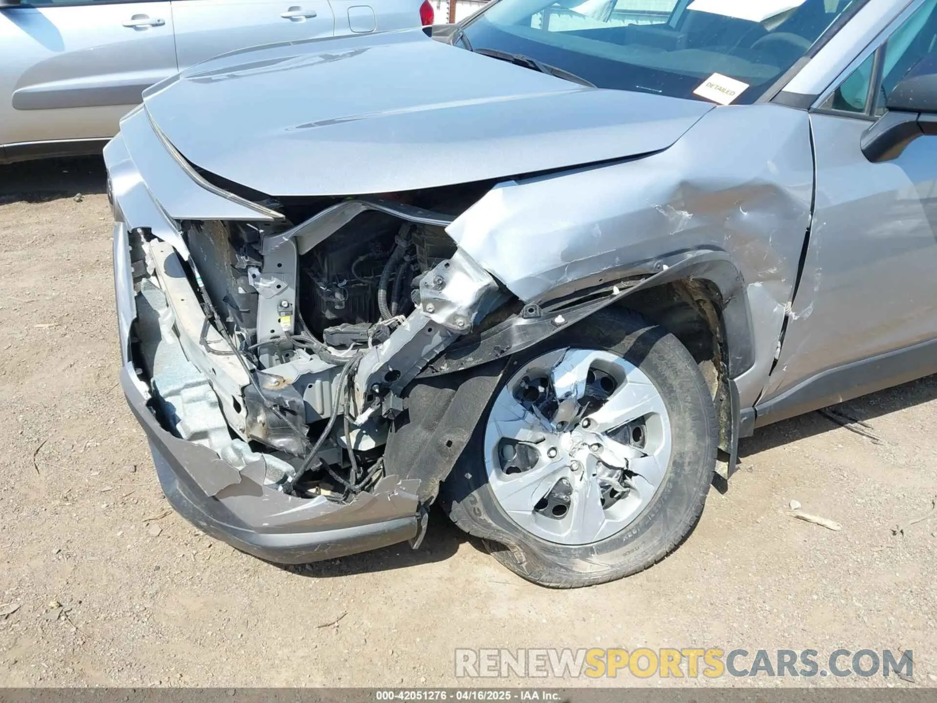 6 fotografías del automóvil dañado 2T3H1RFVXNC192829 TOYOTA RAV4 2022
