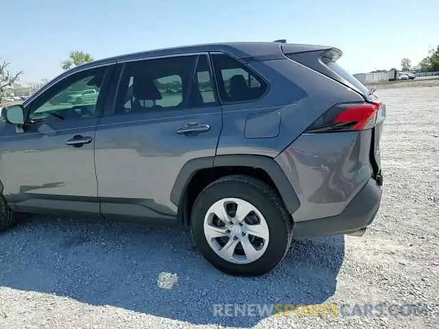 11 fotografías del automóvil dañado 2T3H1RFVXNC196024 TOYOTA RAV4 2022