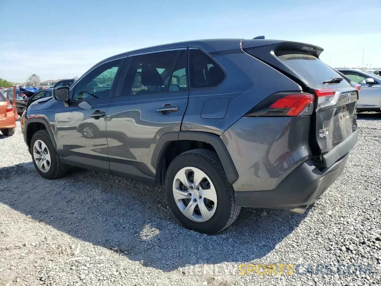 2 fotografías del automóvil dañado 2T3H1RFVXNC196024 TOYOTA RAV4 2022