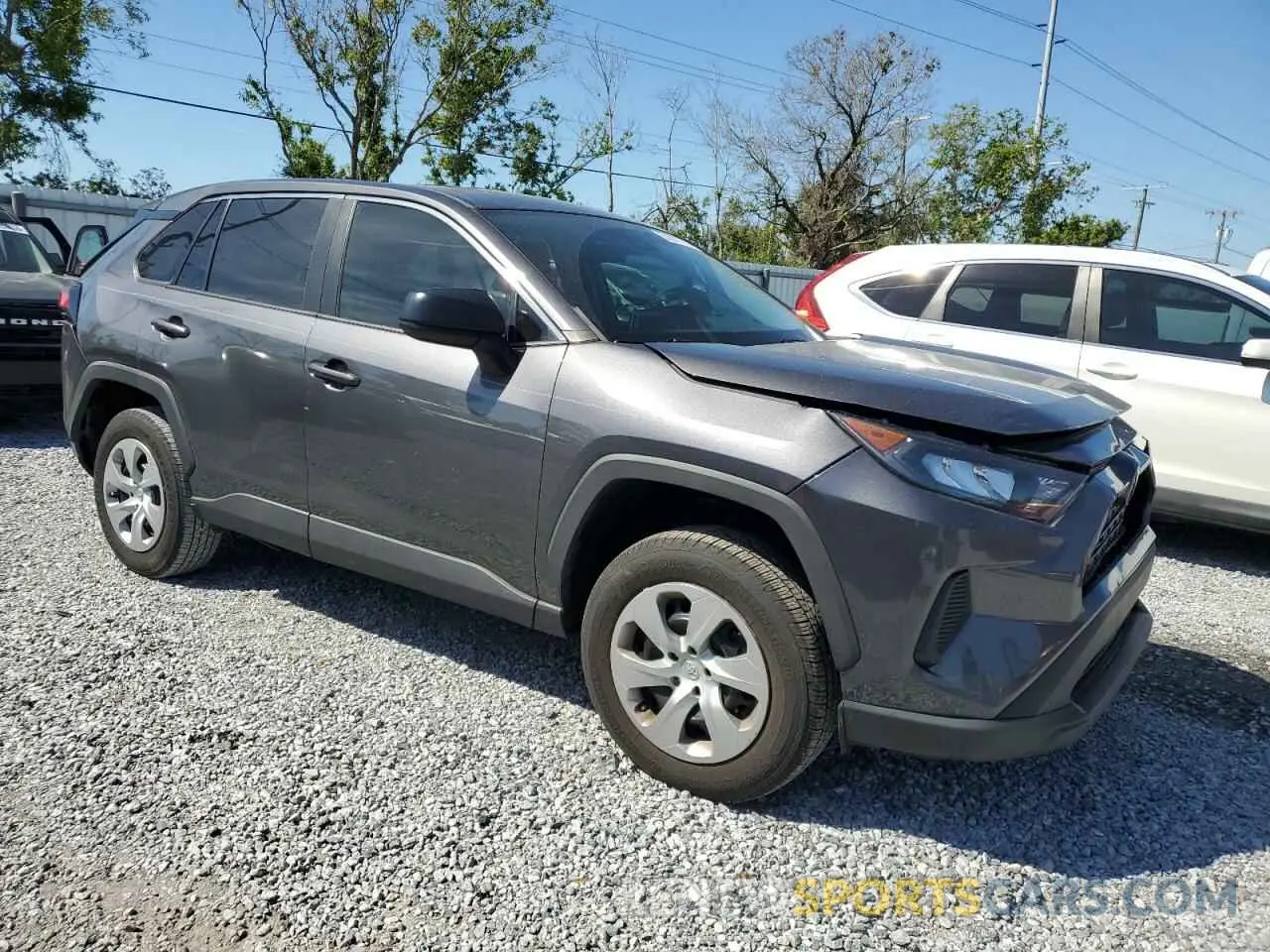 4 fotografías del automóvil dañado 2T3H1RFVXNC196024 TOYOTA RAV4 2022