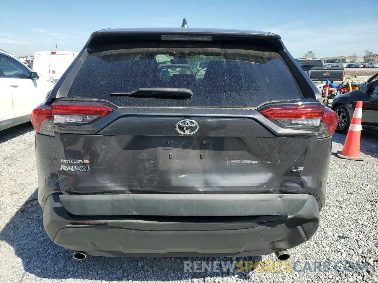 6 fotografías del automóvil dañado 2T3H1RFVXNC196024 TOYOTA RAV4 2022