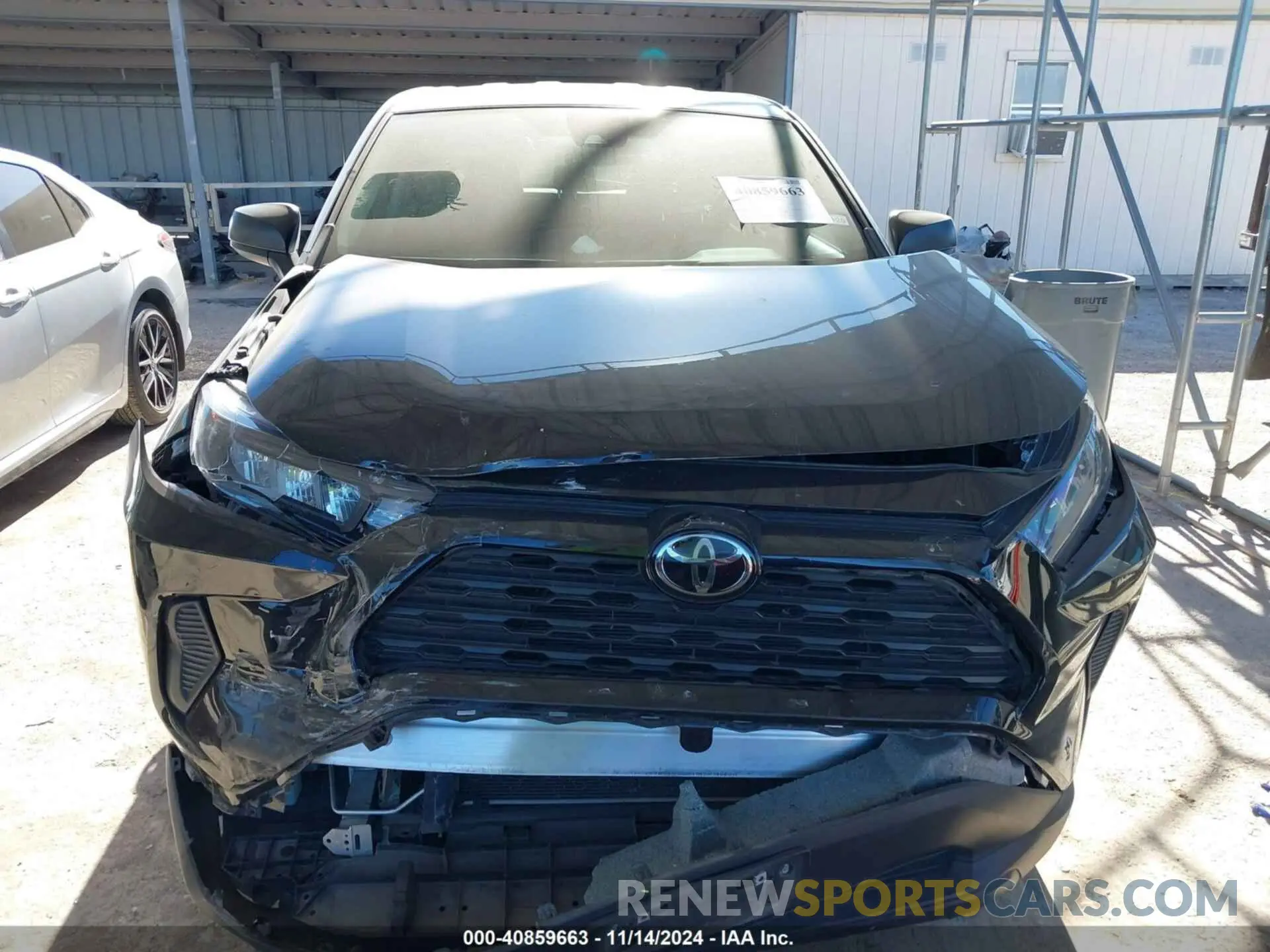 12 fotografías del automóvil dañado 2T3H1RFVXNW205691 TOYOTA RAV4 2022