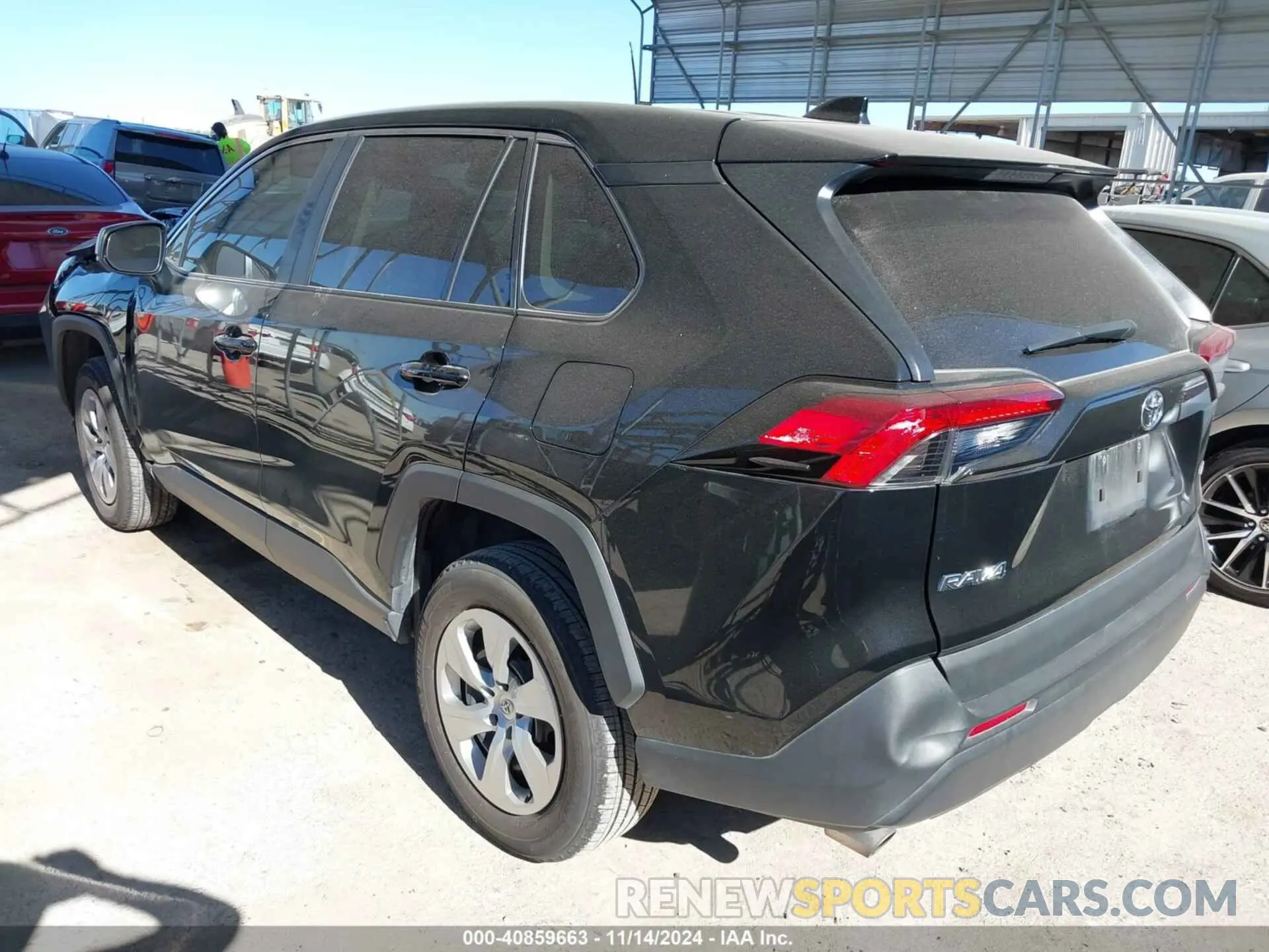 3 fotografías del automóvil dañado 2T3H1RFVXNW205691 TOYOTA RAV4 2022