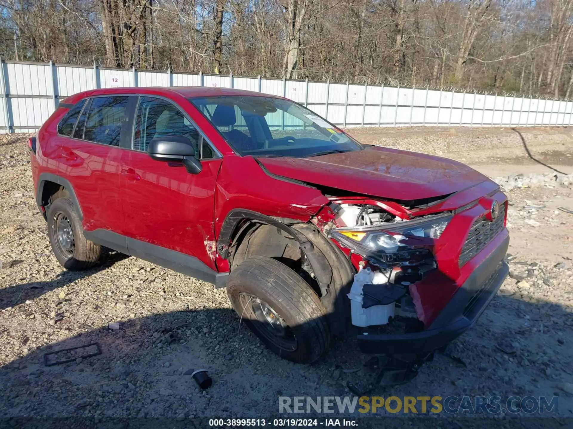 1 fotografías del automóvil dañado 2T3H1RFVXNW215170 TOYOTA RAV4 2022