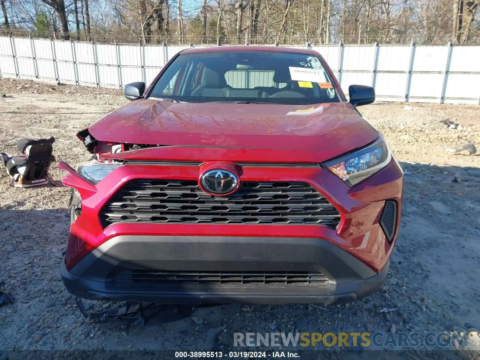 12 fotografías del automóvil dañado 2T3H1RFVXNW215170 TOYOTA RAV4 2022