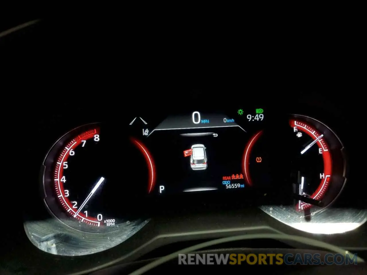 9 fotografías del automóvil dañado 2T3J1RFV1NW293130 TOYOTA RAV4 2022