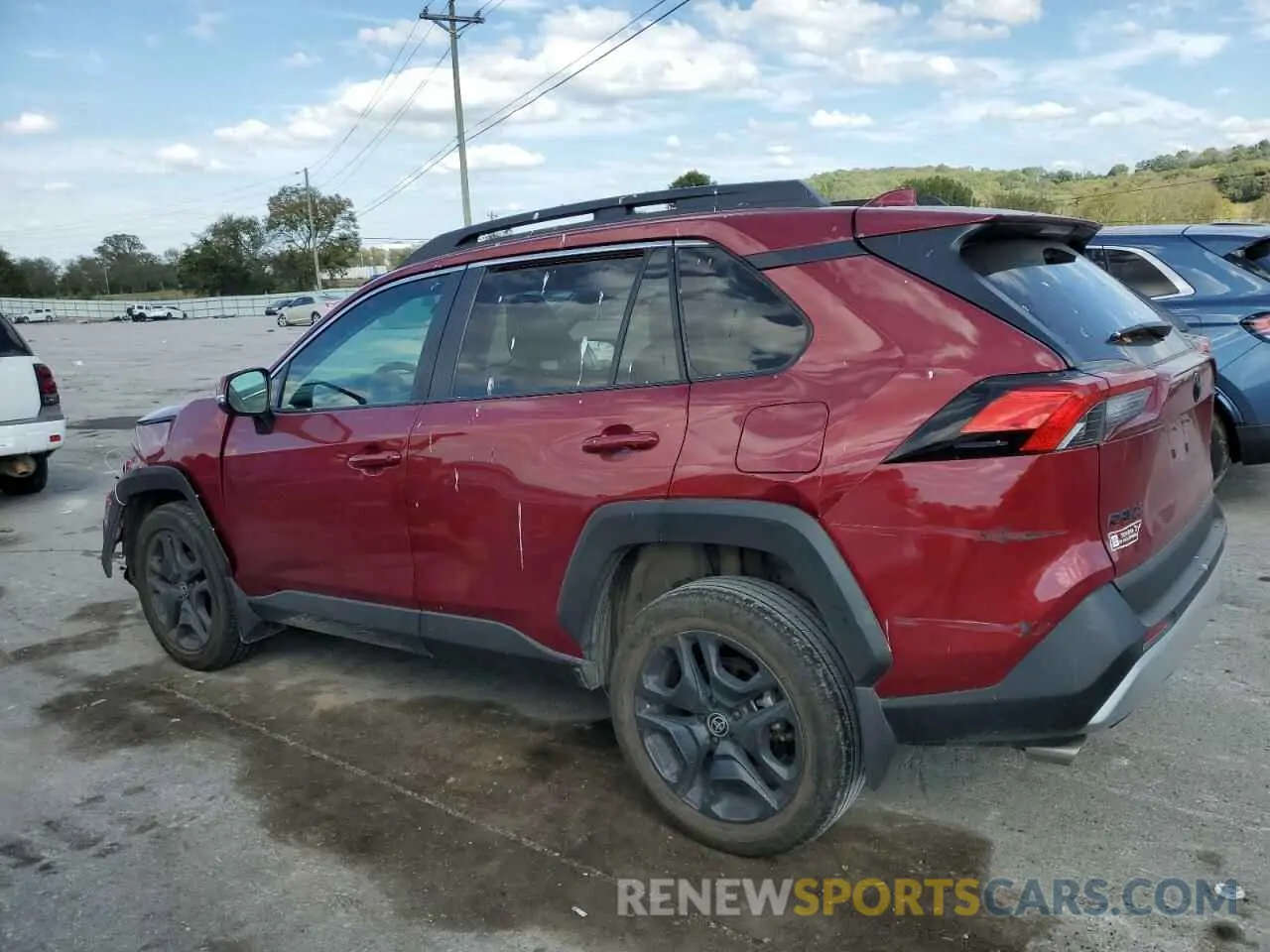 2 fotografías del automóvil dañado 2T3J1RFV7NW307967 TOYOTA RAV4 2022