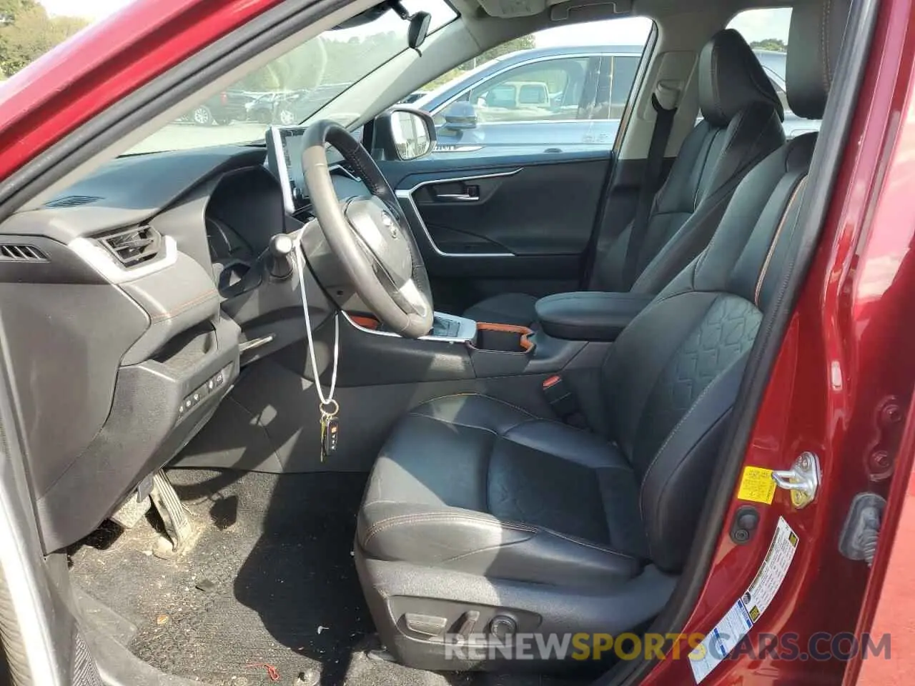 7 fotografías del automóvil dañado 2T3J1RFV7NW307967 TOYOTA RAV4 2022