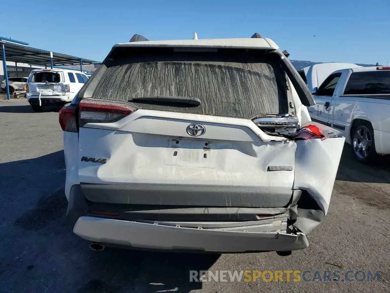 6 fotografías del automóvil dañado 2T3J1RFV7NW312635 TOYOTA RAV4 2022
